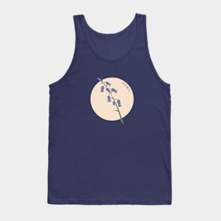 Bluebell Flowers Tank Top